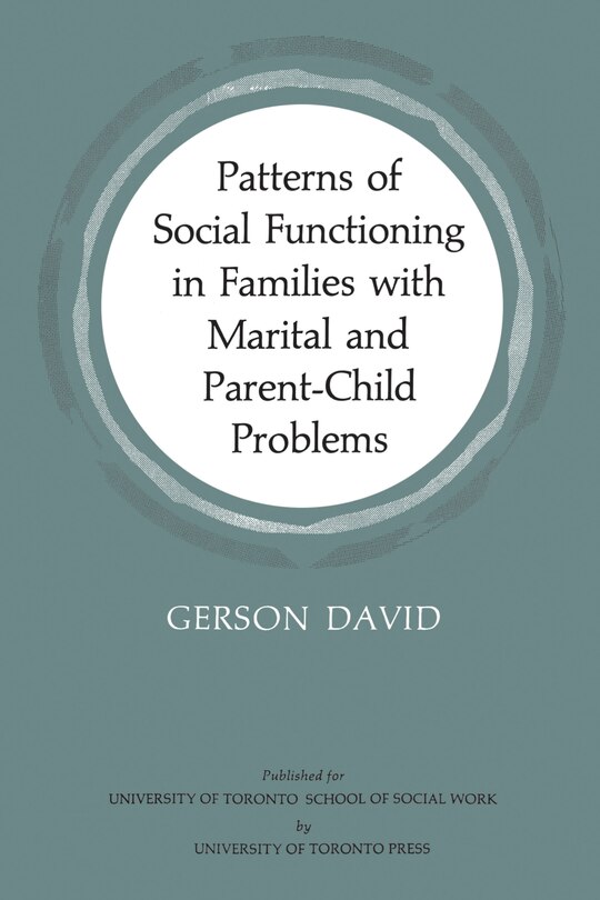 Front cover_Patterns of Social Functioning in Families with Marital and Parent-Child Problems