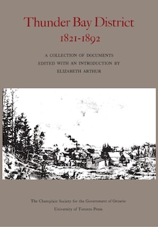 Front cover_Thunder Bay District, 1821 - 1892