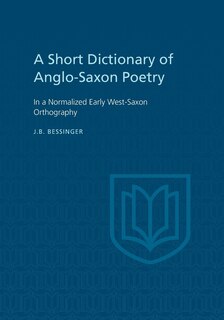 Front cover_A Short Dictionary of Anglo-Saxon Poetry