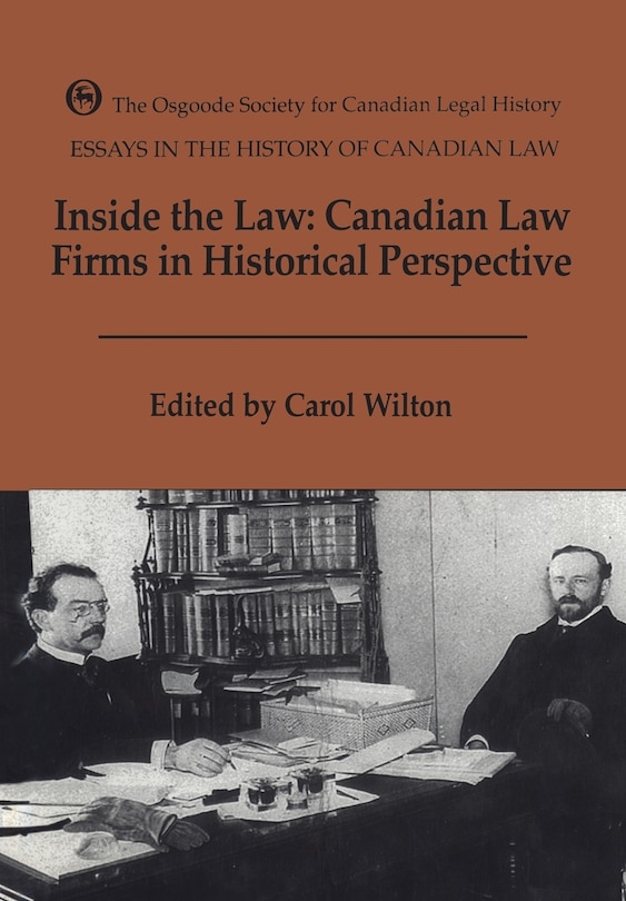 Front cover_Essays in the History of Canadian Law, Volume VII