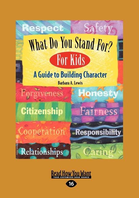 Couverture_What Do You Stand For? For Kids