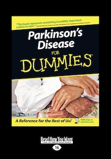 Couverture_Parkinson's Disease For Dummies (large Print 16pt)