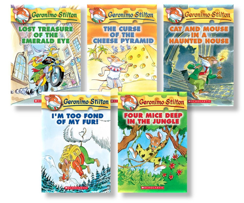 Front cover_Geronimo Stilton Starter Pack: (Books 1-5)