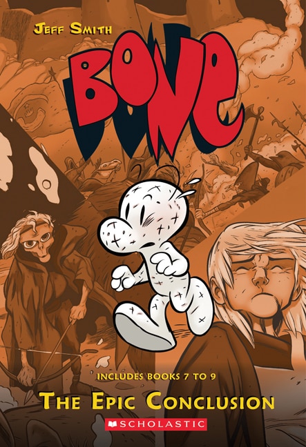 Front cover_Bone: The Epic Conclusion (Books 7-9)