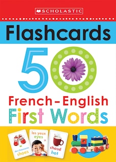 Front cover_Scholastic Early Learners: Flashcards French-English 50 First Words