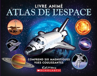 Livre animé : Atlas de l'espace