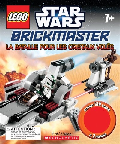Couverture_LEGO&reg; Star Wars Brickmaster : La bataille pour les cristaux vol&eacute;s