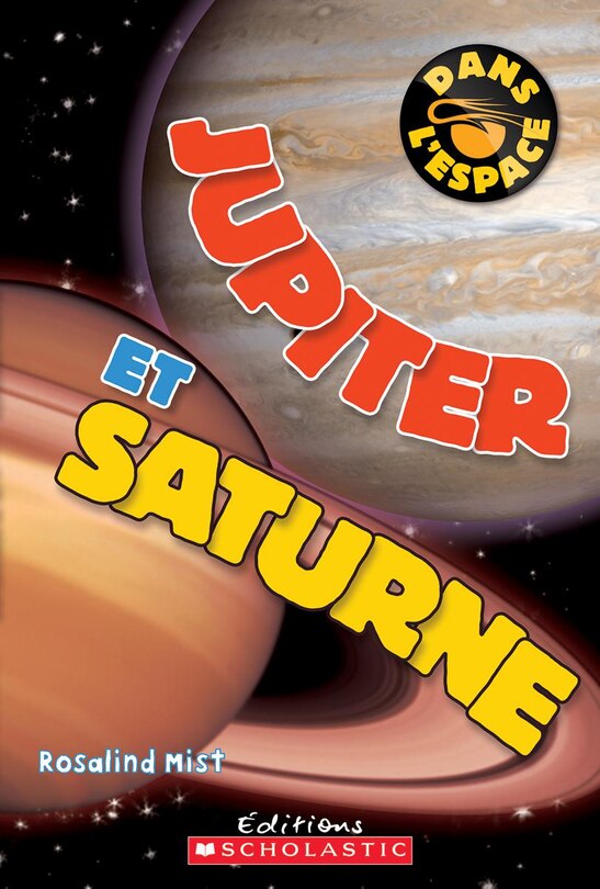 Front cover_Dans l'espace : Jupiter et Saturne