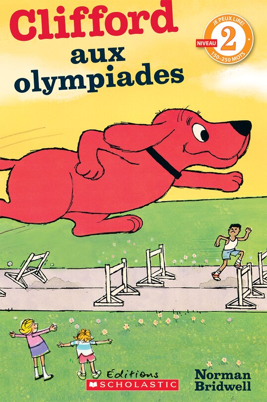 Front cover_Je peux lire! Niveau 2 : Clifford aux olympiades