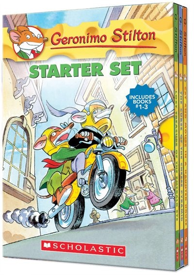 Front cover_Geronimo Stilton Starter Set (Books 1-3)
