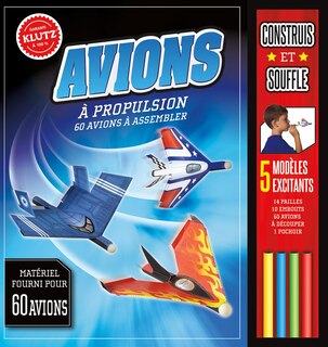 Couverture_Klutz : Avions &agrave; propulsion