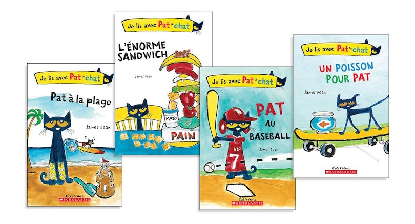 Pat le chat French Readers Pack 1 (K to Grade 2)