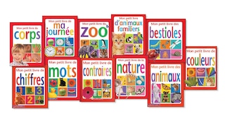 Front cover_Mon petit livre Board Book Collection in French (Pre-K to K)