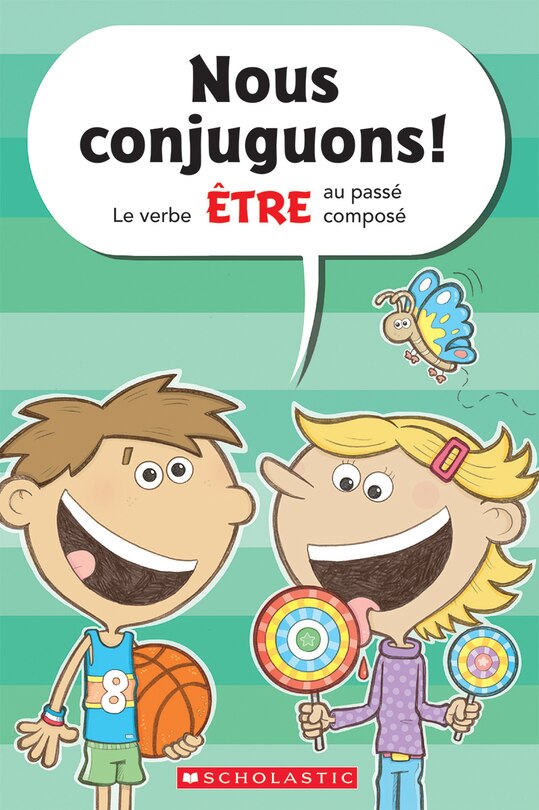 Front cover_Nous conjuguons! Le verbe être au passé composé