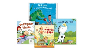 Back to School French Picture Books (Pre-K to Grade 1)