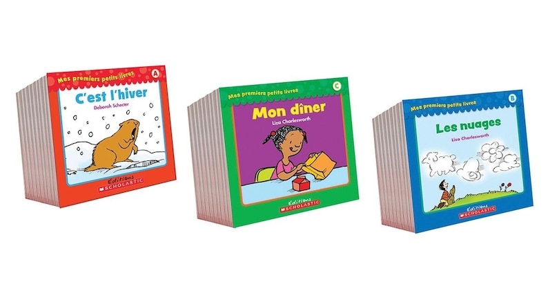 Couverture_Mes premiers petits livres French Learn-to-Read Pack (Pre-K to Grade 1)