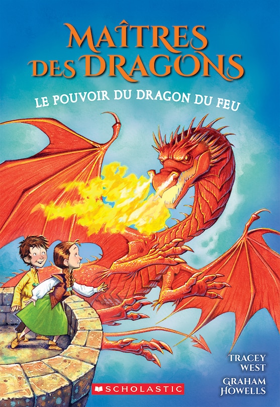 Couverture_Maîtres des dragons : N° 4 - Le pouvoir du dragon du Feu