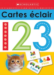 Couverture_Apprendre avec Scholastic : Cartes éclair 123