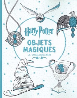 Harry Potter - Le livre de coloriage : N° 4 - Objets magiques à colorier