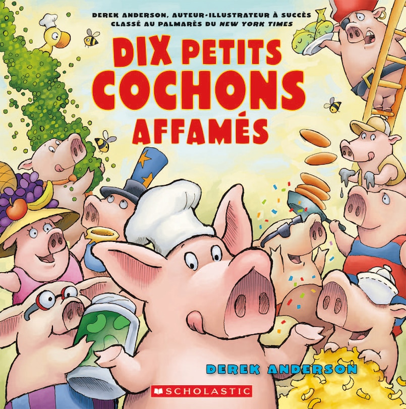 Front cover_Dix petits cochons affamés