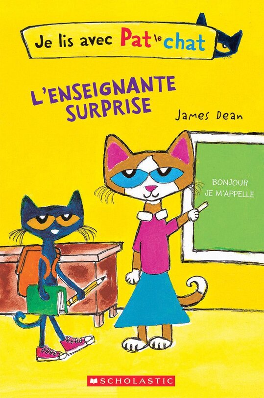 Couverture_Je lis avec Pat le chat : L'enseignante surprise