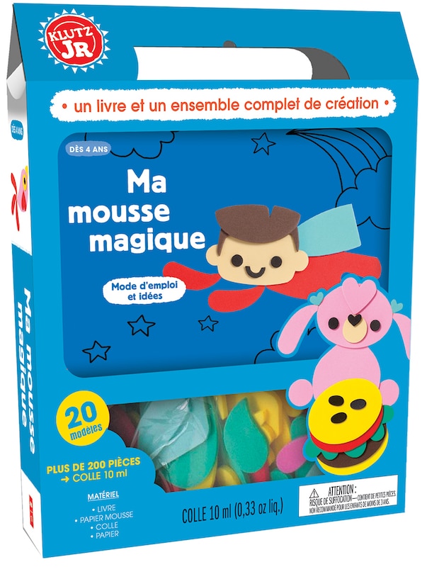 Couverture_Klutz JR : Ma mousse magique