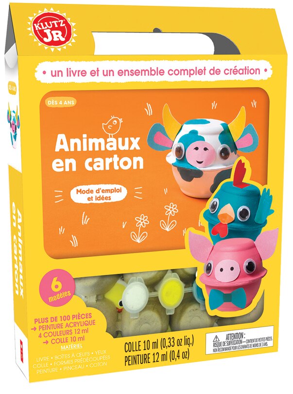 Couverture_Klutz JR : Animaux en carton