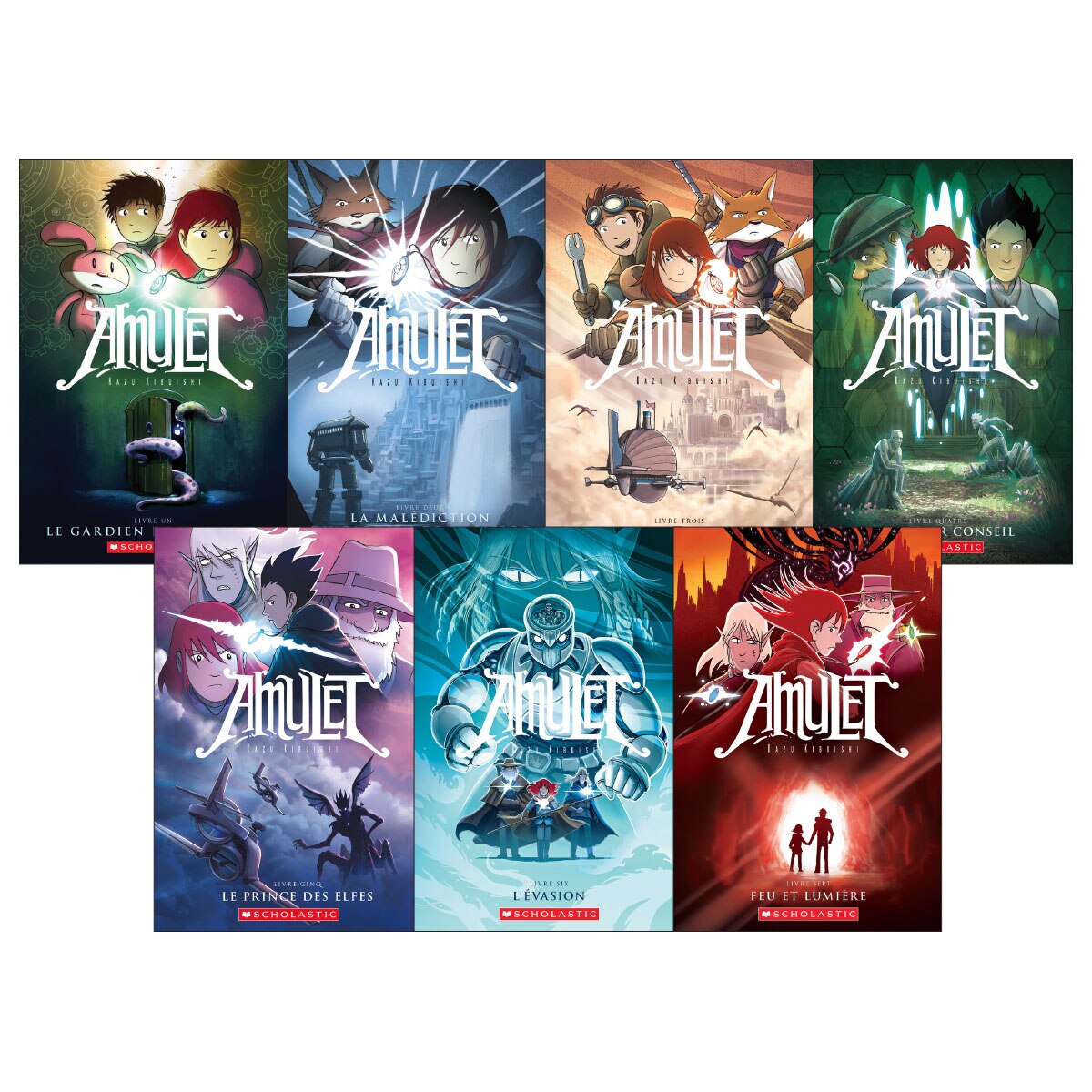 Amulet French Collection (Books 1-6), Book by Scholastic Canada Ltd ...