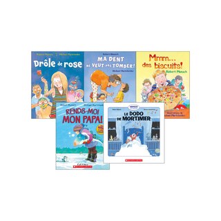 Even More Laughs with Robert Munsch, in French! (pre-K to Grade 3)