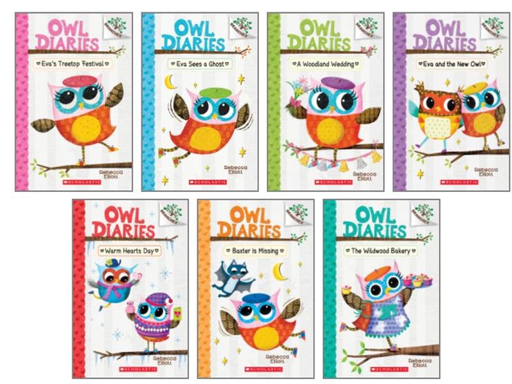 Couverture_Owl Diaries Collection: Books 1-6