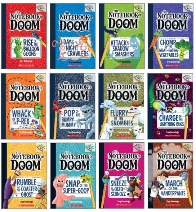 Couverture_The Notebook of Doom Collection: Books 1-12