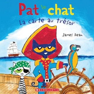 Couverture_Pat le chat : La carte au tr&eacute;sor