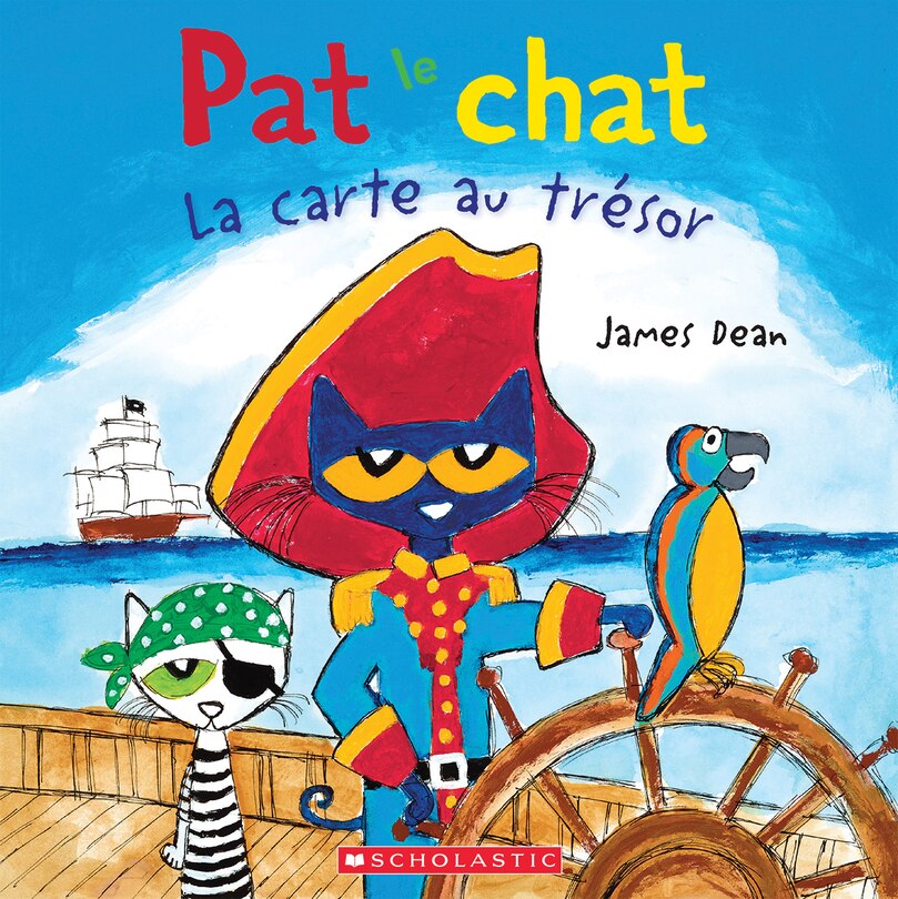 Couverture_Pat le chat : La carte au tr&eacute;sor
