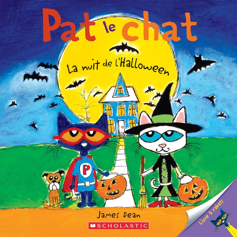 Couverture_Pat le chat : La nuit de l'Halloween