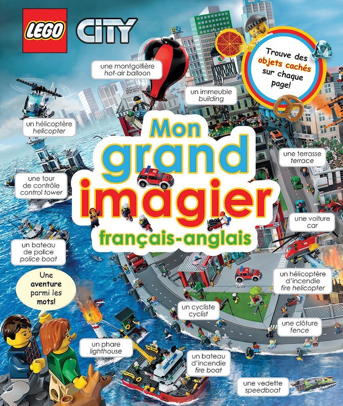 Couverture_LEGO City : Mon grand imagier français-anglais