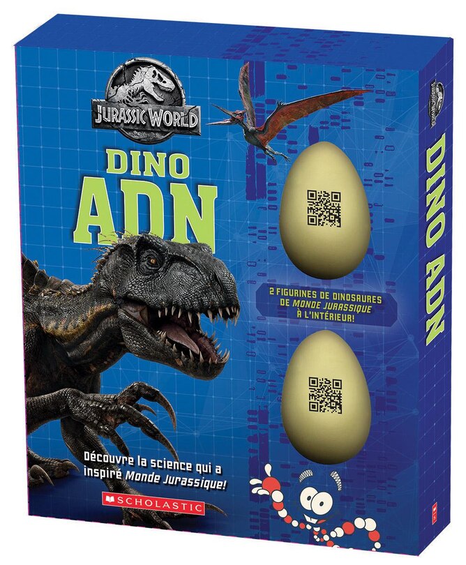 Couverture_Jurassic World : Dino ADN
