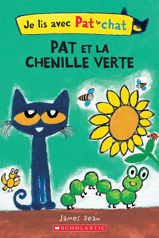 Couverture_Je lis avec Pat le chat : Pat et la chenille verte