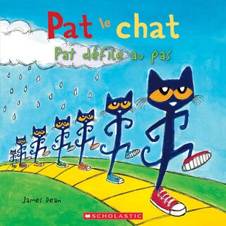 Couverture_Pat le chat : Pat défile au pas