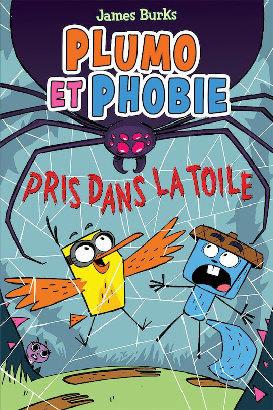 Couverture_Plumo et Phobie : N° 5 - Pris dans la toile