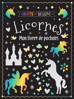Front cover_Gratte et dessine : Licornes