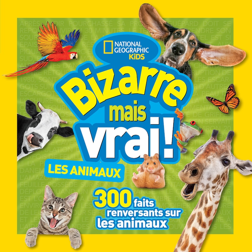Front cover_National Geographic Kids : Bizarre mais vrai! Les animaux