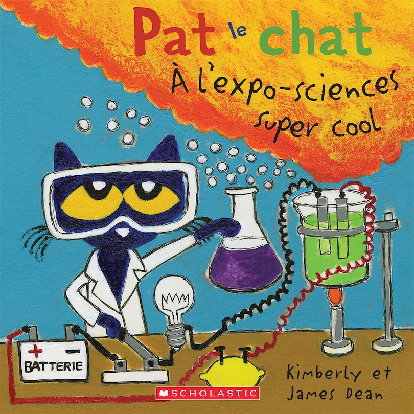 Couverture_Pat le chat : À l’expo-sciences super cool