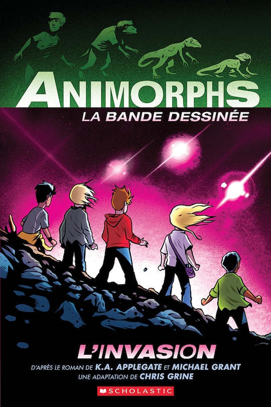 Front cover_Animorphs La bande dessinée : N° 1 - L’invasion