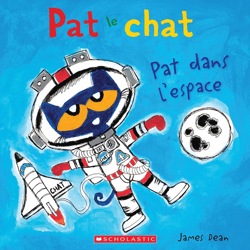 Couverture_Pat le chat : Pat dans l’espace