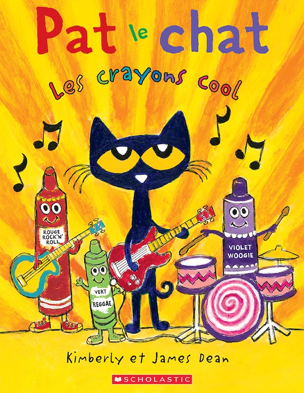 Couverture_Pat le chat : Les crayons cool