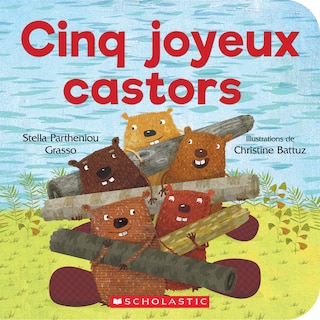 Couverture_Cinq joyeux castors