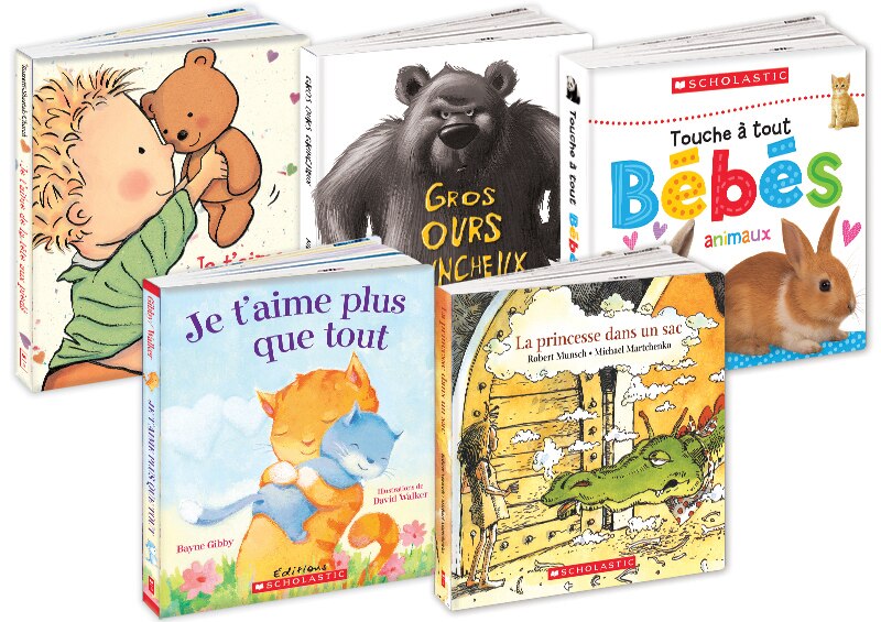 La Première Bibliothèque De Bébé : Ensemble Tout Carton (exclusivité Indigo)