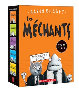 Couverture_Coffret Les méchants 1 : Tomes 1 à 5