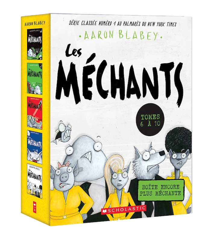 Coffret Les méchants 2 : Tomes 6 à 10