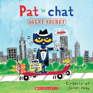 Couverture_Pat le chat : Agent secret